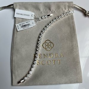 Kendra Scott limited edition Blake tennis bracelet in silver